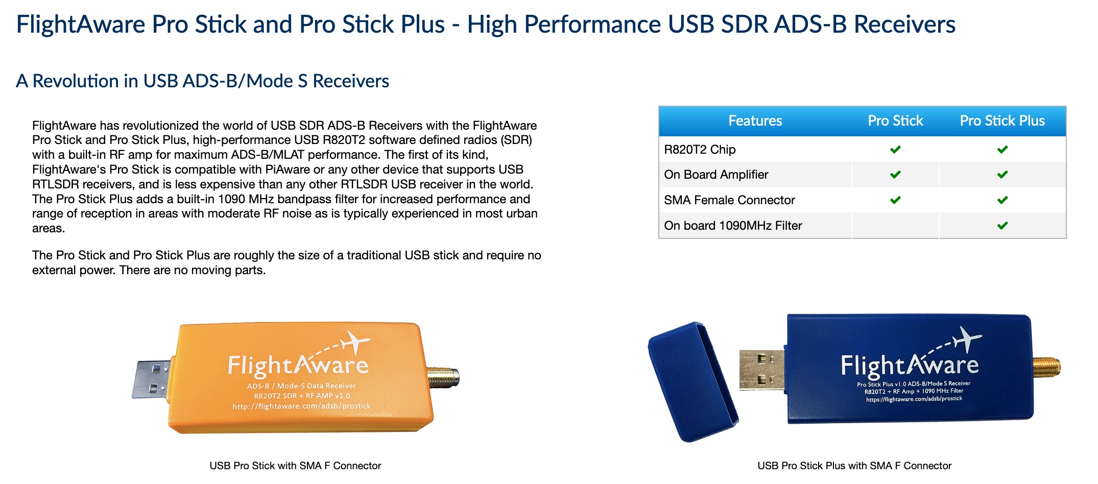 flightaware USB stick